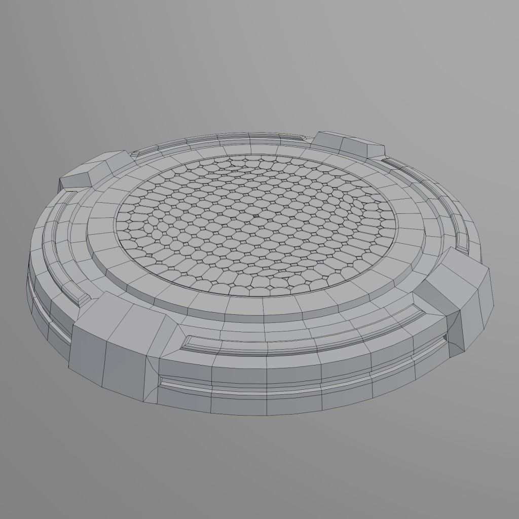 Scifi pedestal turntable preview image 2